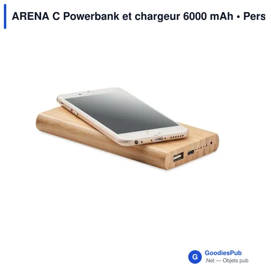 ARENA C Powerbank et chargeur 6000 mAh - Image 3