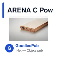 ARENA C Powerbank et chargeur 6000 mAh - Miniature 5