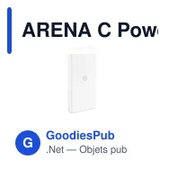 ARENA C Powerbank et chargeur 6000 mAh - Miniature 6