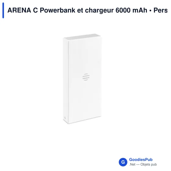 ARENA C Powerbank et chargeur 6000 mAh - Image 6