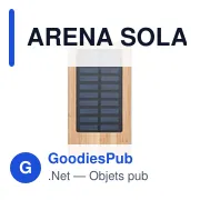 ARENA SOLAR Powerbank solaire 4000 mAh - Miniature 4