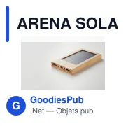 ARENA SOLAR Powerbank solaire 4000 mAh - Miniature 6