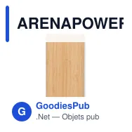 ARENAPOWER C Powerbank bambou de 4000 mAh - Miniature 2