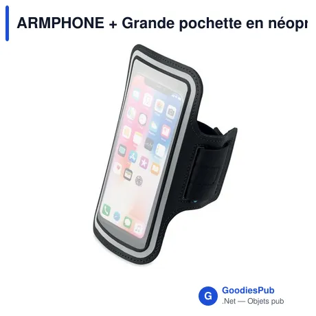 ARMPHONE + Grande pochette en néoprène