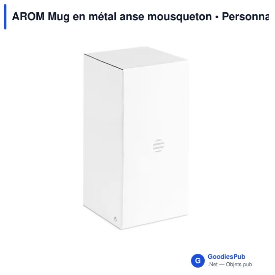 AROM Mug en métal anse mousqueton - Image 5