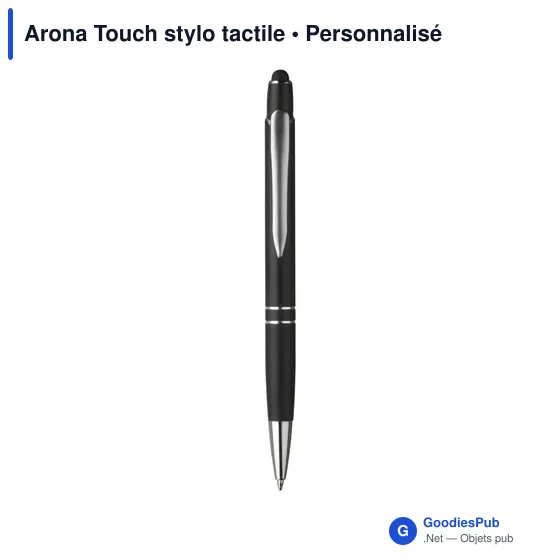 Stylo tactile personnalisable Arona Touch avec logo - Image 9