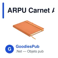 ARPU Carnet A5 ligné en PU recyclé - Miniature 12