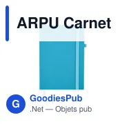 ARPU Carnet A5 ligné en PU recyclé - Miniature 4
