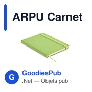 ARPU Carnet A5 ligné en PU recyclé - Miniature 5