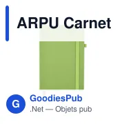 ARPU Carnet A5 ligné en PU recyclé - Miniature 8