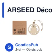 ARSEED Décoration en forme d'arbre - Miniature 3