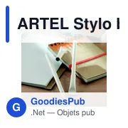 ARTEL Stylo bille recyclé - Miniature 4