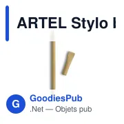 ARTEL Stylo bille recyclé - Miniature 5