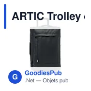 ARTIC Trolley en RPET 600D - Miniature 1