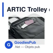 ARTIC Trolley en RPET 600D - Miniature 4