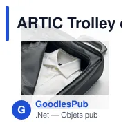 ARTIC Trolley en RPET 600D - Miniature 5