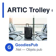 ARTIC Trolley en RPET 600D - Miniature 6