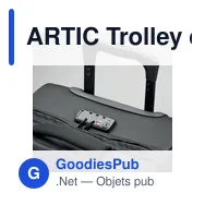 ARTIC Trolley en RPET 600D - Miniature 7