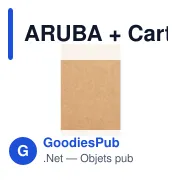 ARUBA + Cartes à jouer papier recyclé - Miniature 2