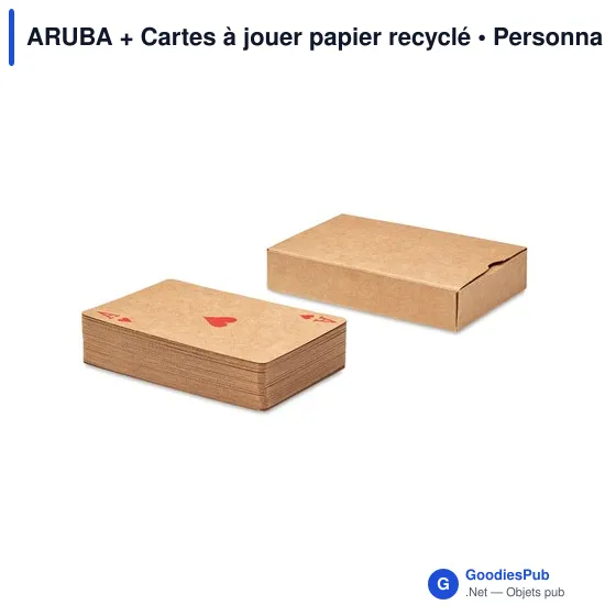 ARUBA + Cartes à jouer papier recyclé - Image 3