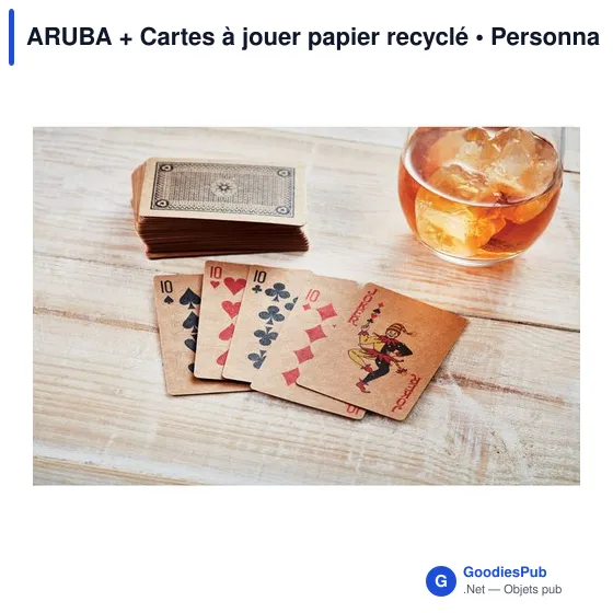 ARUBA + Cartes à jouer papier recyclé - Image 6