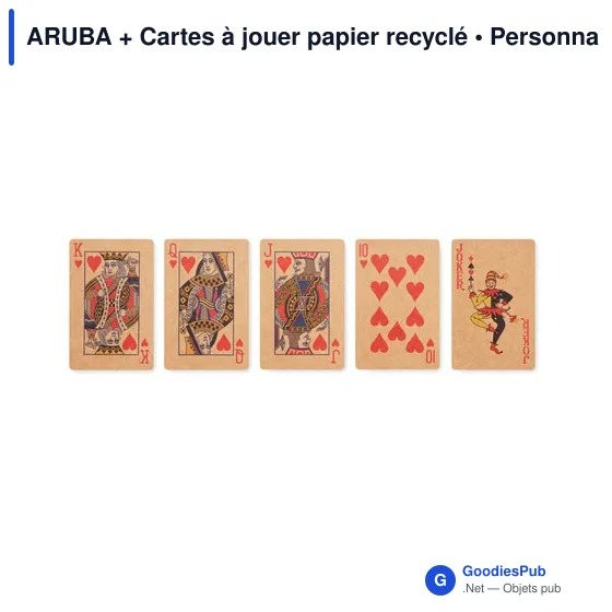 ARUBA + Cartes à jouer papier recyclé - Image 7