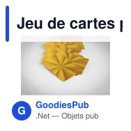 Jeu de cartes personnalisable étanche avec logo - AS Cartes à jouer - Miniature 3
