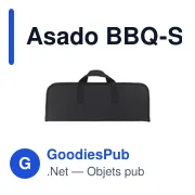 Ensemble de barbecue personnalisable Asado BBQ-Set avec logo - Miniature 2
