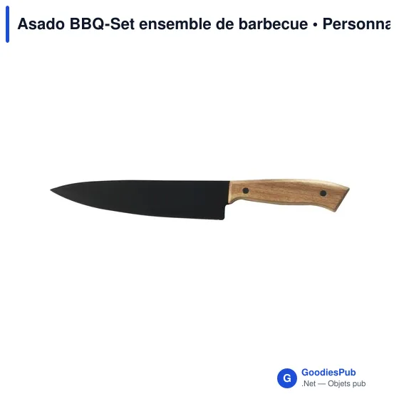 Ensemble de barbecue personnalisable Asado BBQ-Set avec logo - Image 3