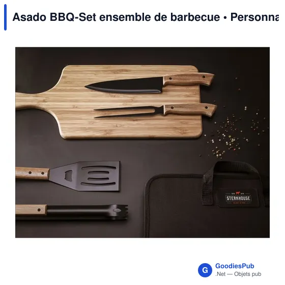 Ensemble de barbecue personnalisable Asado BBQ-Set avec logo - Image 7