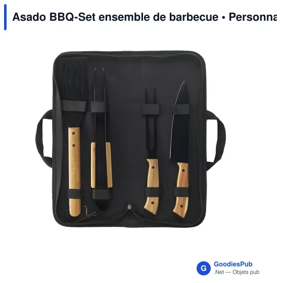 Ensemble de barbecue personnalisable Asado BBQ-Set avec logo - Image 8
