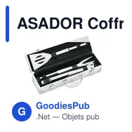 ASADOR Coffret barbecue 3 pièces - Miniature 1