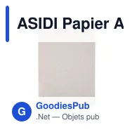 ASIDI Papier A4 graines de fleurs - Miniature 2
