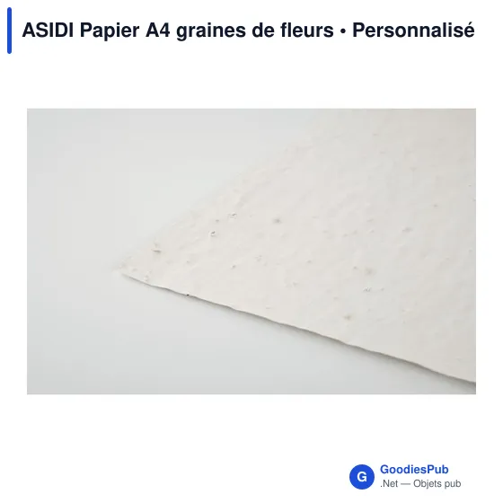 ASIDI Papier A4 graines de fleurs - Image 3