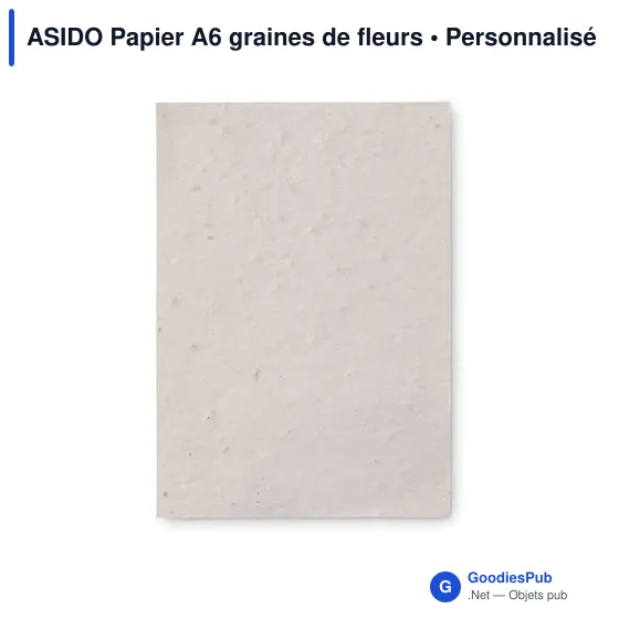 ASIDO Papier A6 graines de fleurs - Image 2