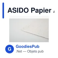 ASIDO Papier A6 graines de fleurs - Miniature 5