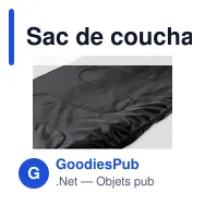 Sac de couchage extérieur personnalisable avec logo - ASLEEP - Miniature 11