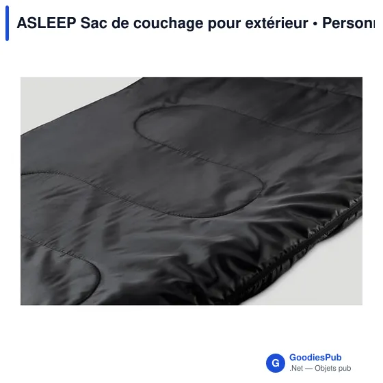 Sac de couchage extérieur personnalisable avec logo - ASLEEP - Image 11