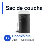 Sac de couchage extérieur personnalisable avec logo - ASLEEP - Miniature 3