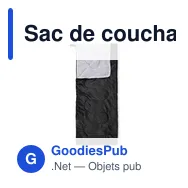 Sac de couchage extérieur personnalisable avec logo - ASLEEP - Miniature 6