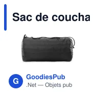 Sac de couchage extérieur personnalisable avec logo - ASLEEP - Miniature 8