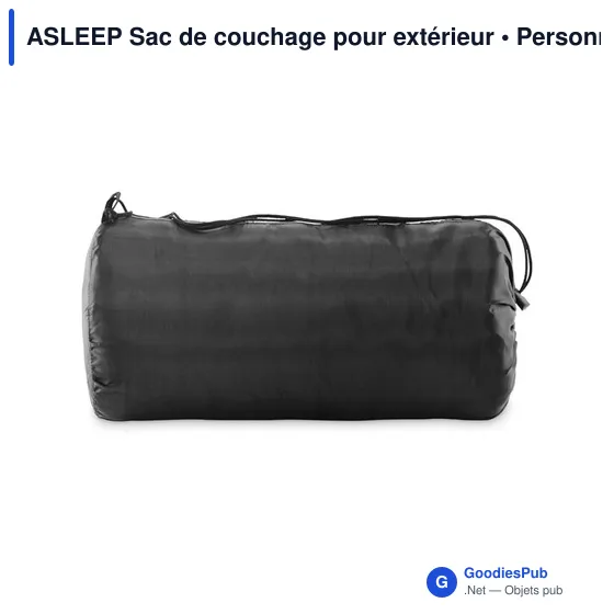 Sac de couchage extérieur personnalisable avec logo - ASLEEP - Image 8