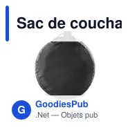 Sac de couchage extérieur personnalisable avec logo - ASLEEP - Miniature 9