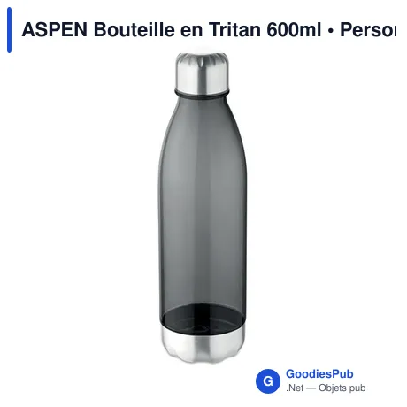 ASPEN Bouteille en Tritan 600ml