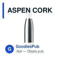 ASPEN CORK Bouteille double paroi 500 ml - Miniature 1