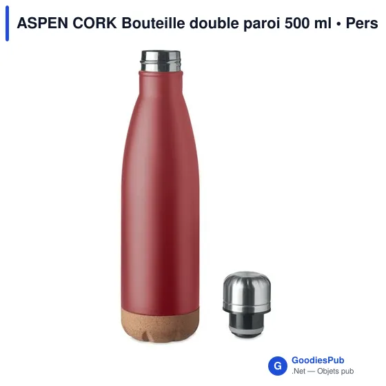 ASPEN CORK Bouteille double paroi 500 ml - Image 11