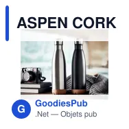 ASPEN CORK Bouteille double paroi 500 ml - Miniature 3