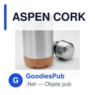 ASPEN CORK Bouteille double paroi 500 ml - Miniature 4