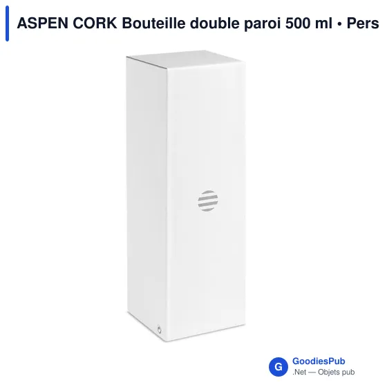 ASPEN CORK Bouteille double paroi 500 ml - Image 5