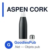 ASPEN CORK Bouteille double paroi 500 ml - Miniature 7